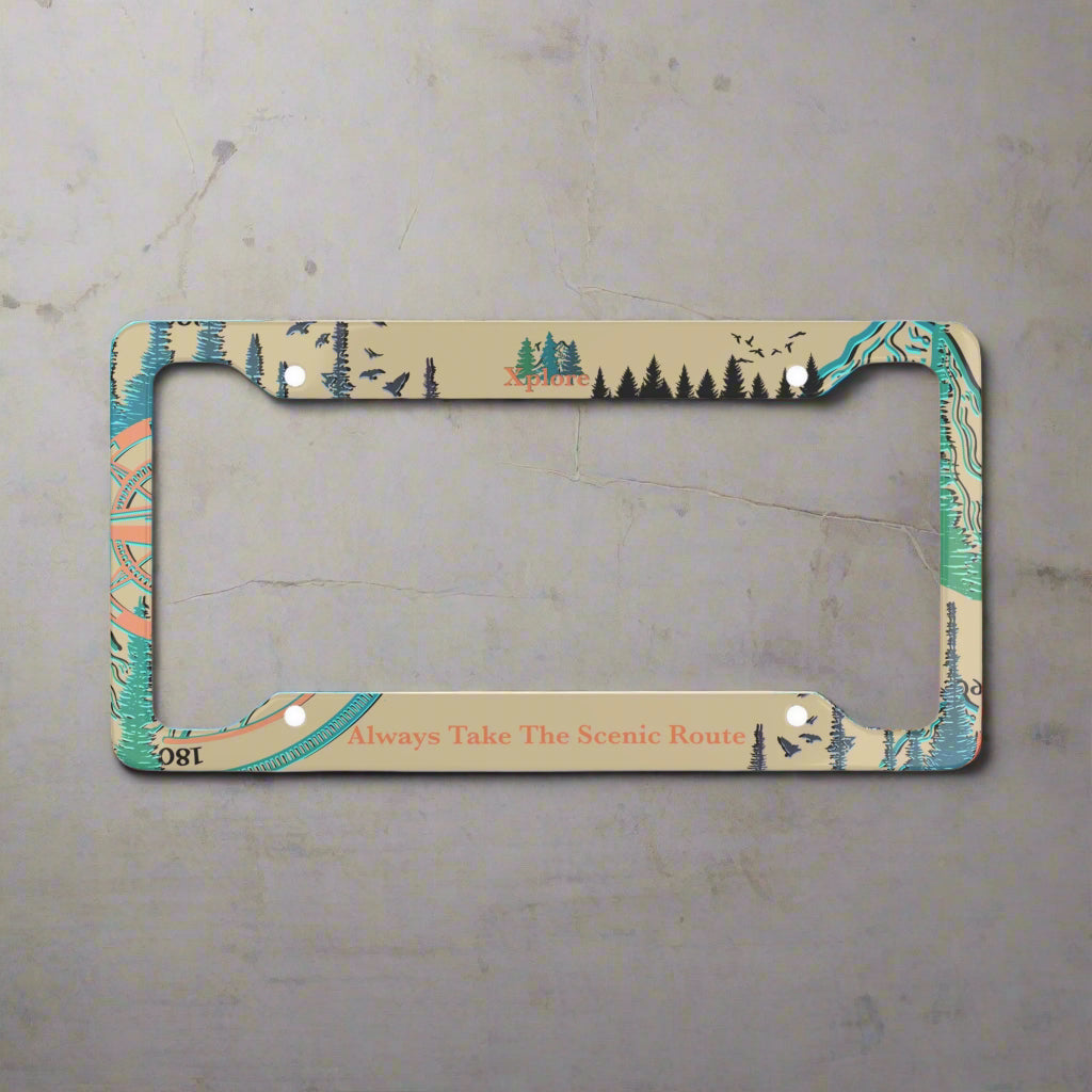 Xplore License Plate Frame