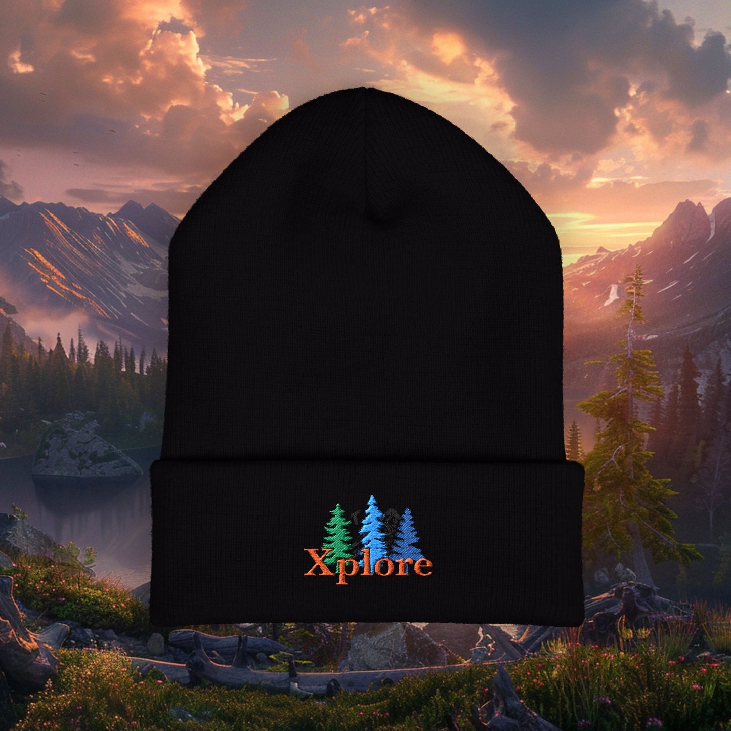 XPLORE Embroidered Beanie