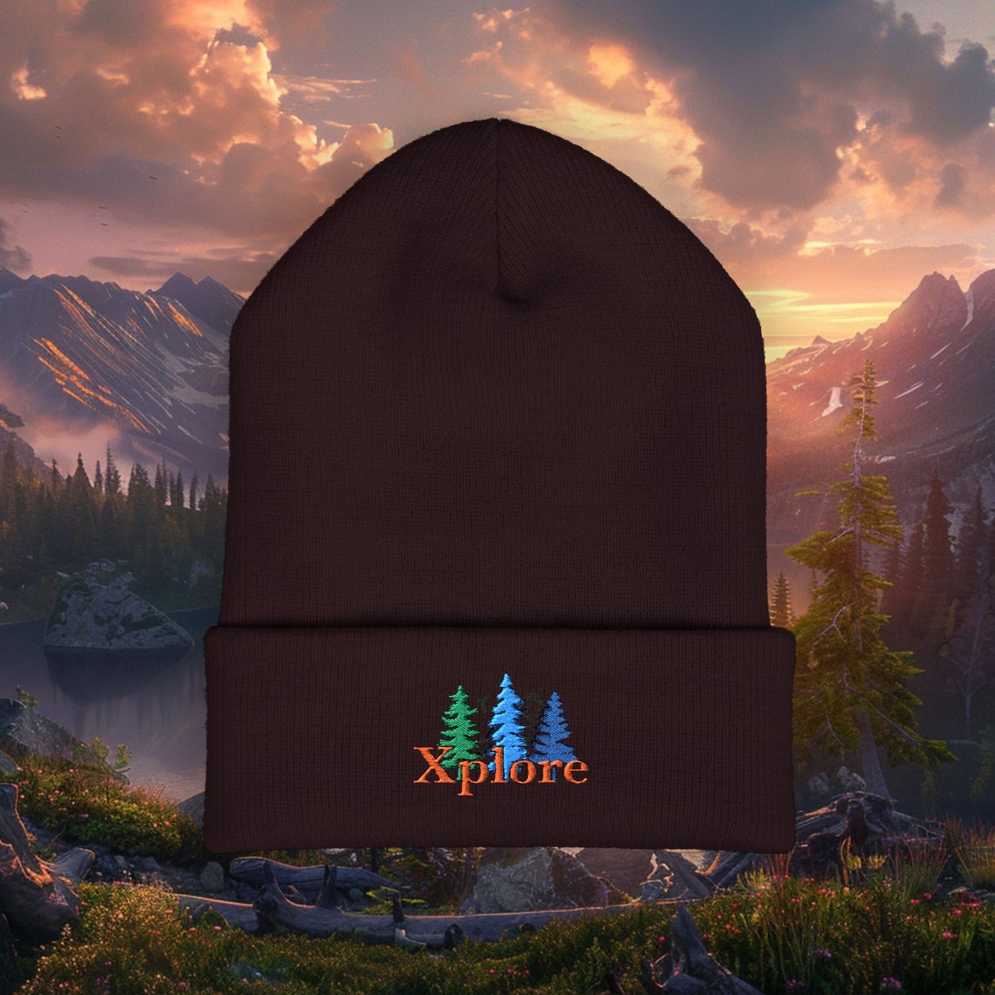 XPLORE Embroidered Beanie