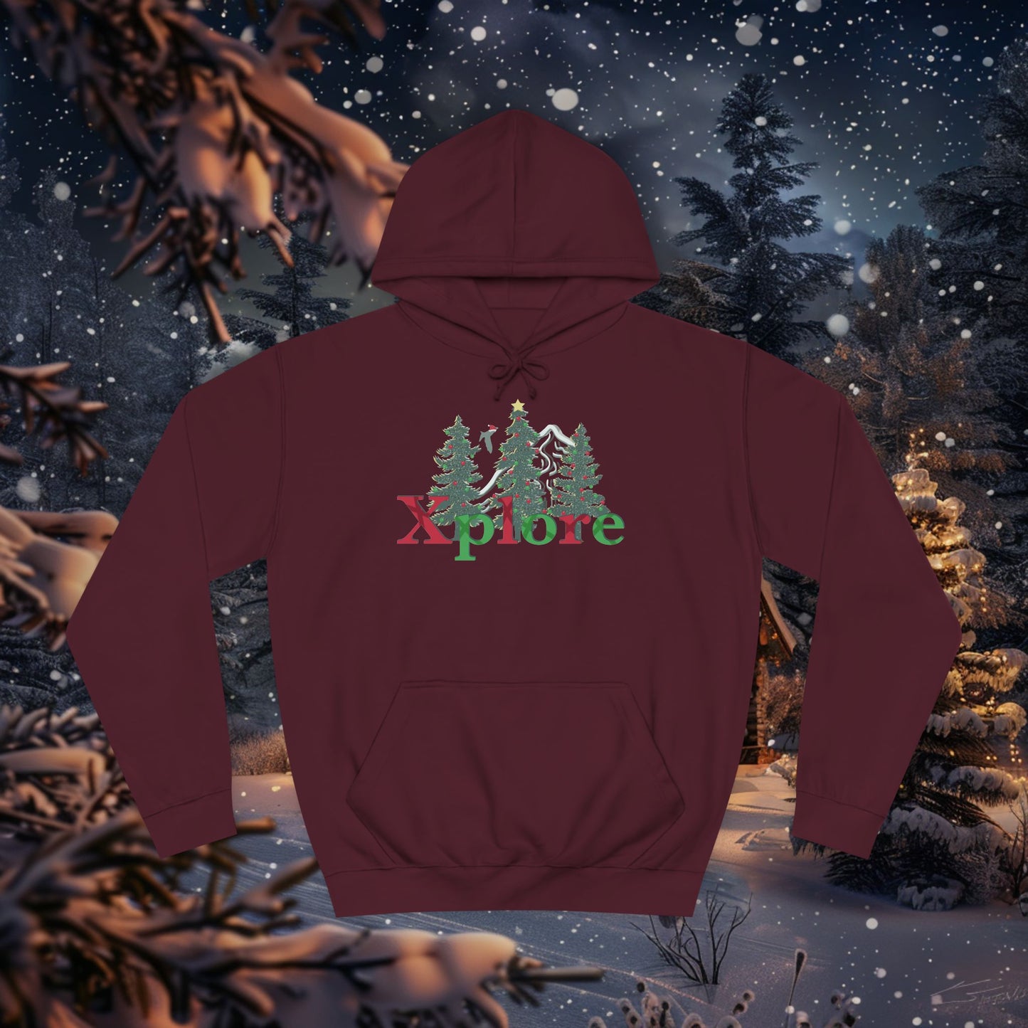 Xplore Christmas Hoodie