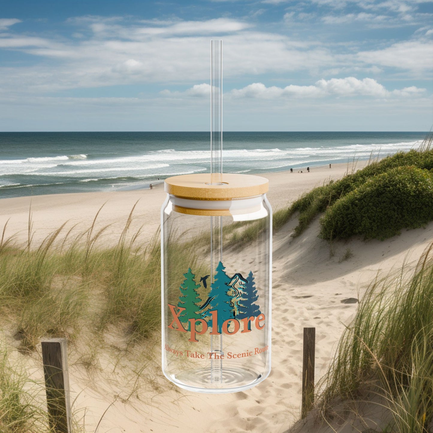 XPLORE Summer Sipper Glass