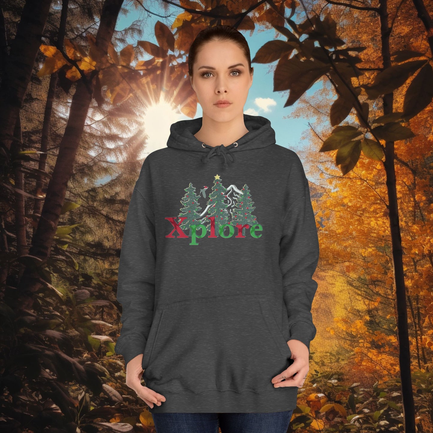 Xplore Mens Christmas Hoodie