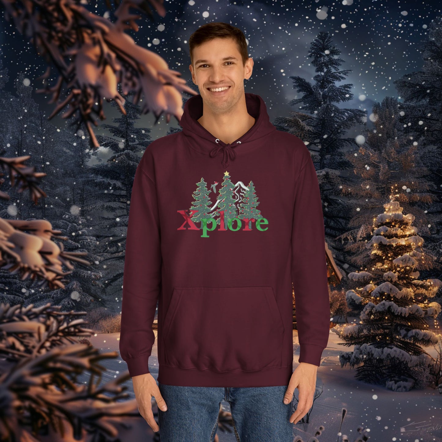 Xplore Christmas Hoodie