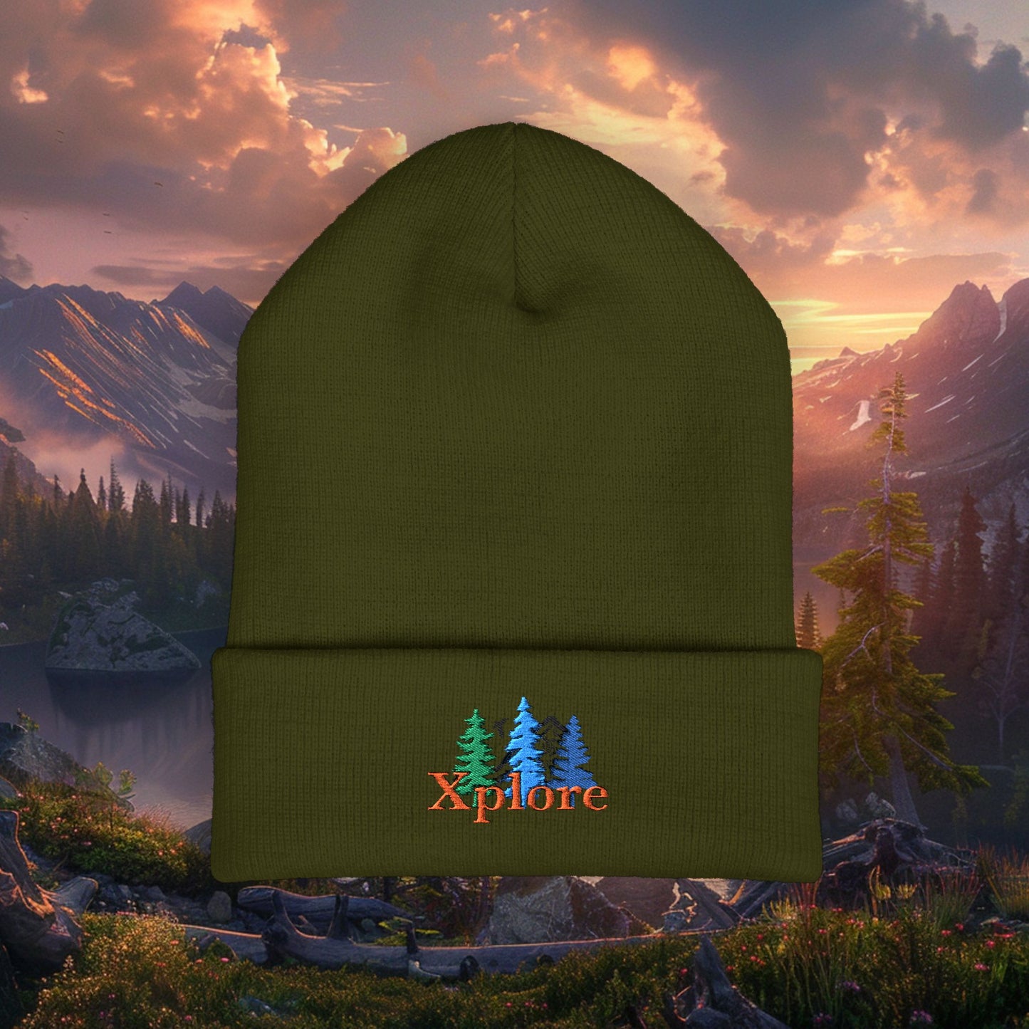 XPLORE Embroidered Beanie