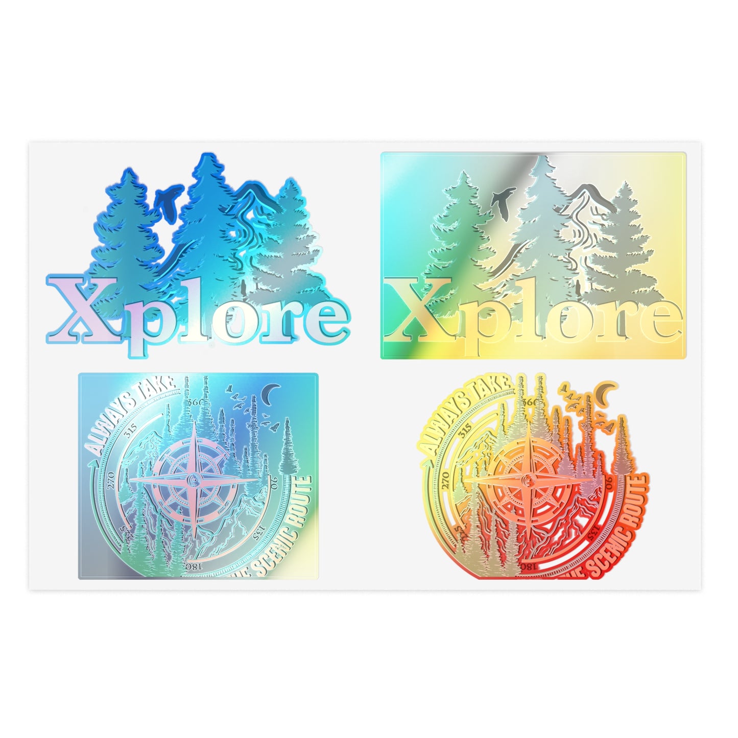 Wunderlust sticker sheet