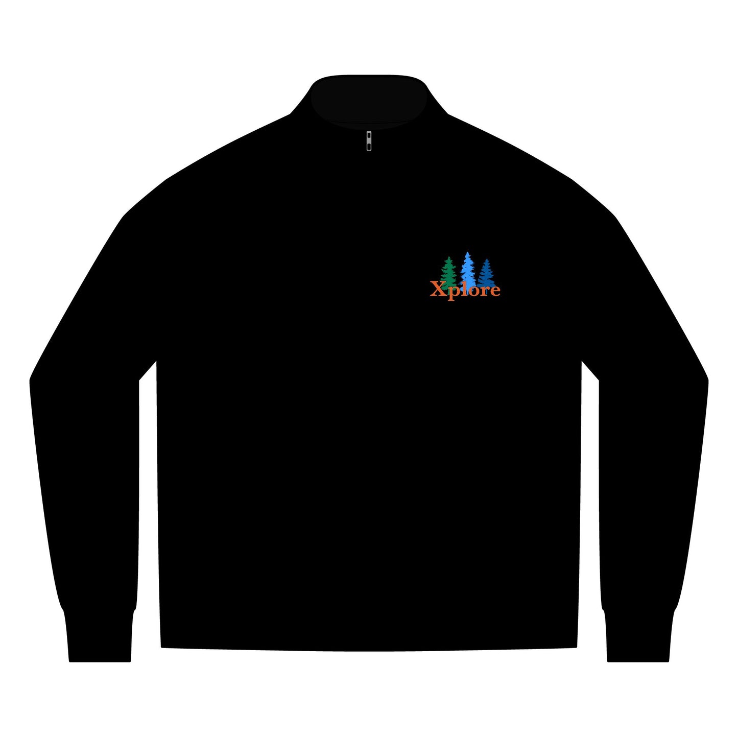 XPLORE Embroidered Quarter ZipXPLORE Embroidered Quarter Zip