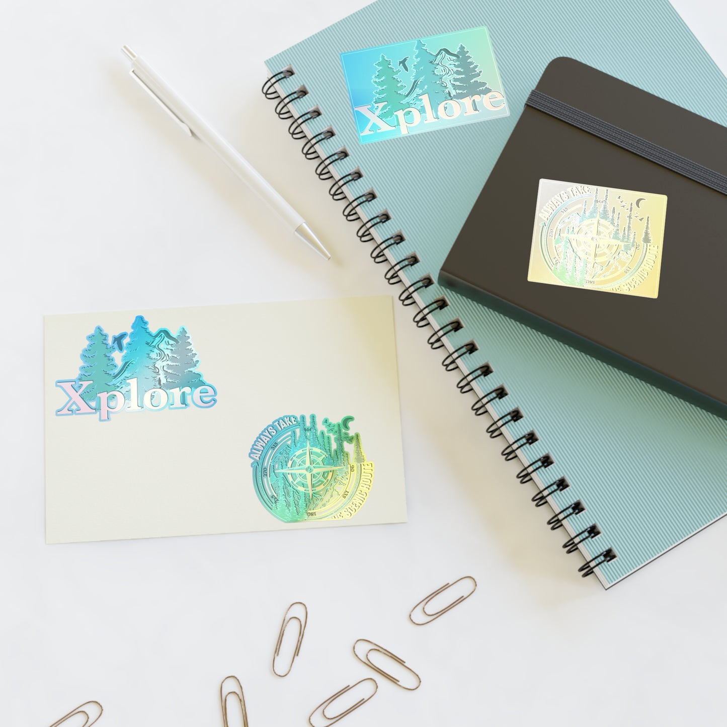 Wunderlust sticker sheet